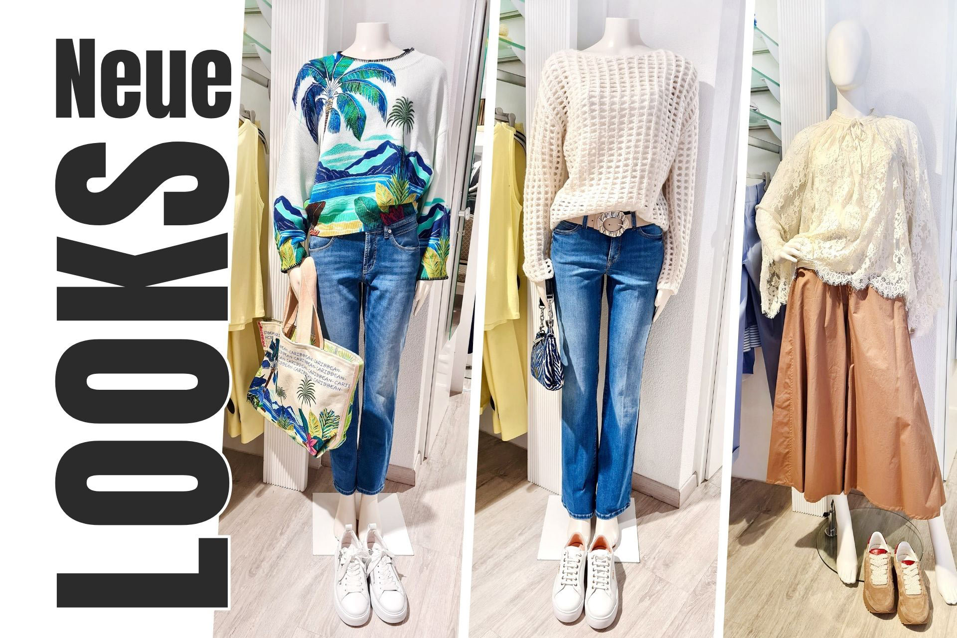 Moderne Looks für die Dame zwischen Casual & femininer Leichtigkeit