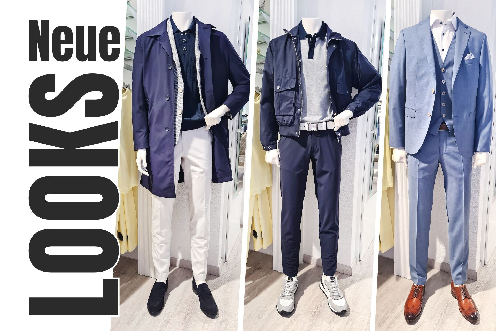 Herrenlooks für den Frühling: Komfort, Funktion und moderne Eleganz